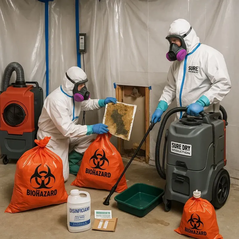 Contaminated Water Handling Protocols process in Big Bend, WI